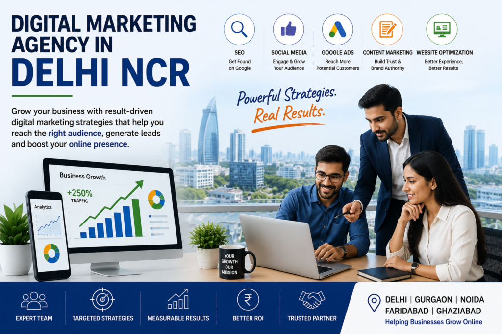 Digital Marketing Agency in Delhi NCR